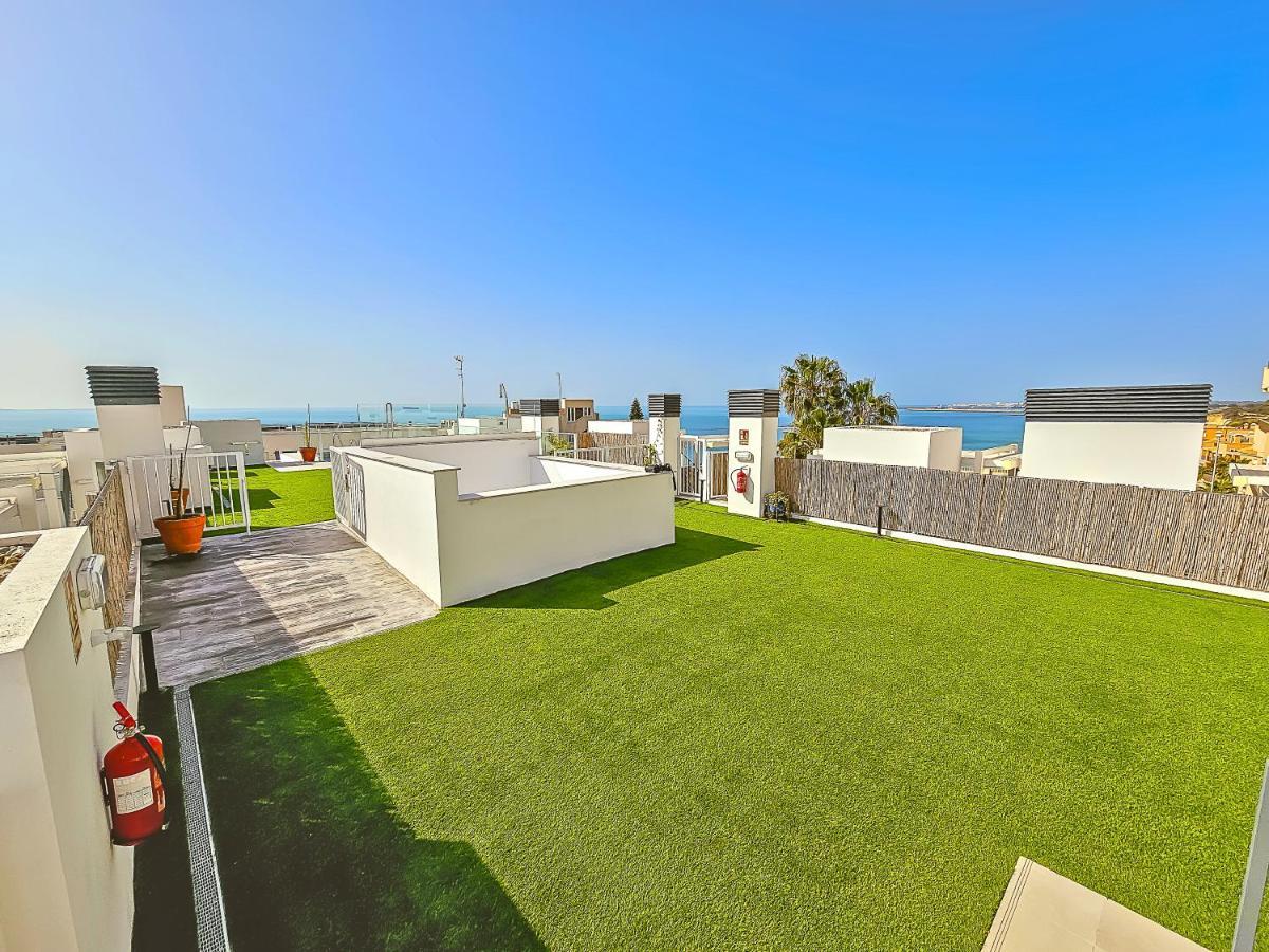 Oceanfront Duplex With A Rooftop Pool And Terrace El Puerto de Santa Maria Exterior foto