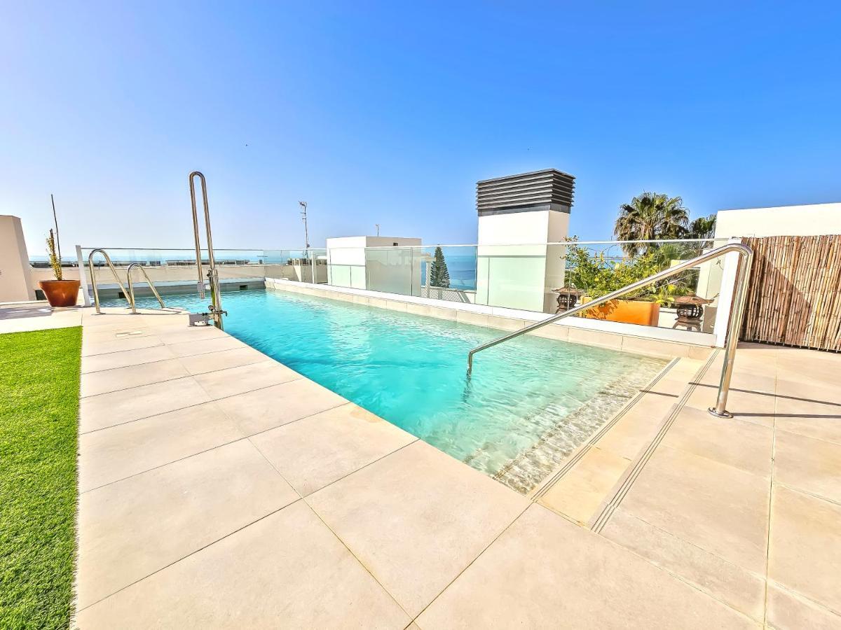 Oceanfront Duplex With A Rooftop Pool And Terrace El Puerto de Santa Maria Exterior foto
