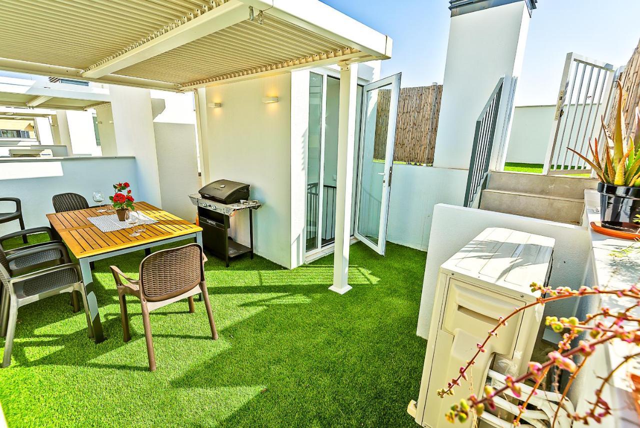Oceanfront Duplex With A Rooftop Pool And Terrace El Puerto de Santa Maria Exterior foto