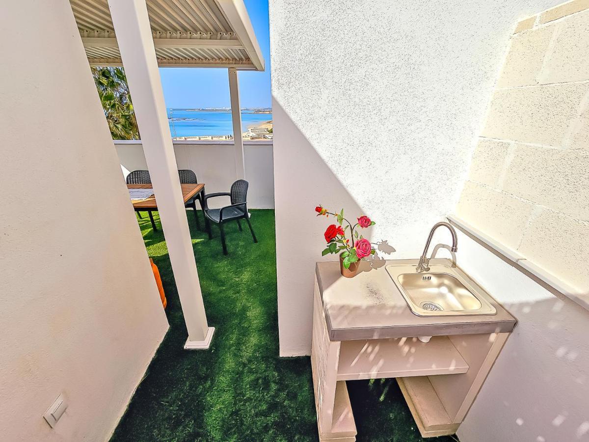 Oceanfront Duplex With A Rooftop Pool And Terrace El Puerto de Santa Maria Exterior foto